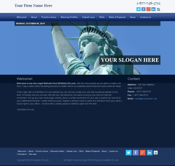 ESQSites123 Template: 26.1